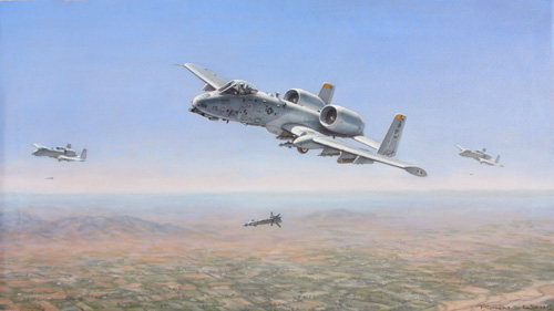 A10s over Afghanistan