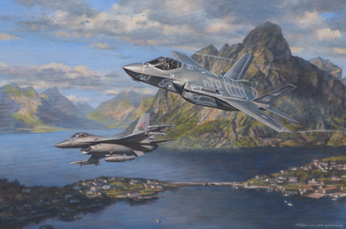 F35 Lightning in Norway