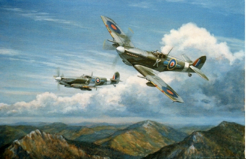 Spitfire Vs over Yugoslavia