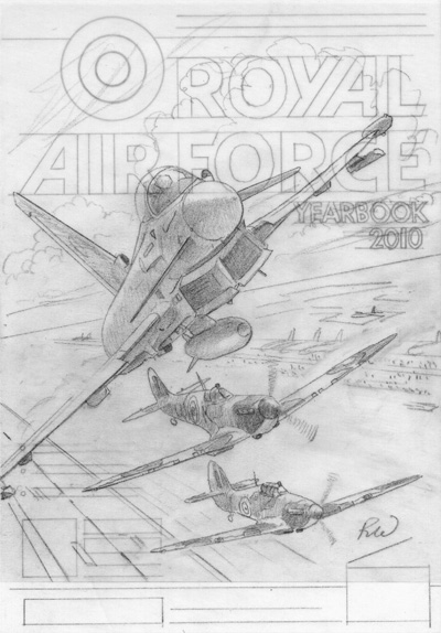 RAF Yearbook Drawing 2