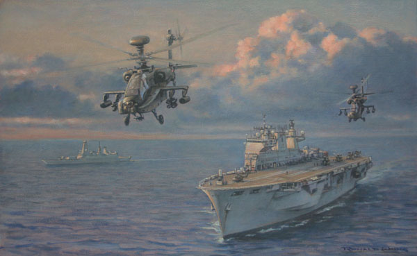 Apaches from HMS Ocean
