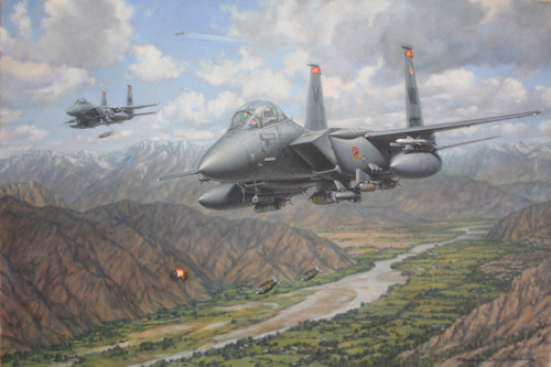 F15Es over Afghanistan