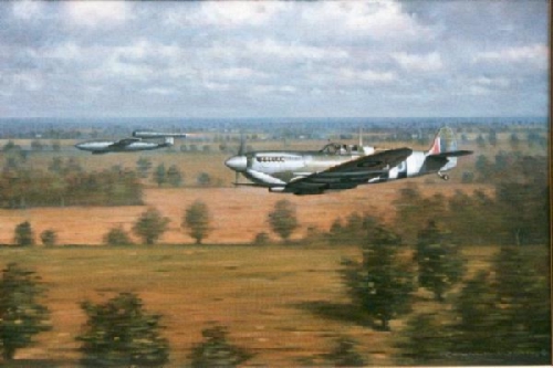 Spitfire vs V-1