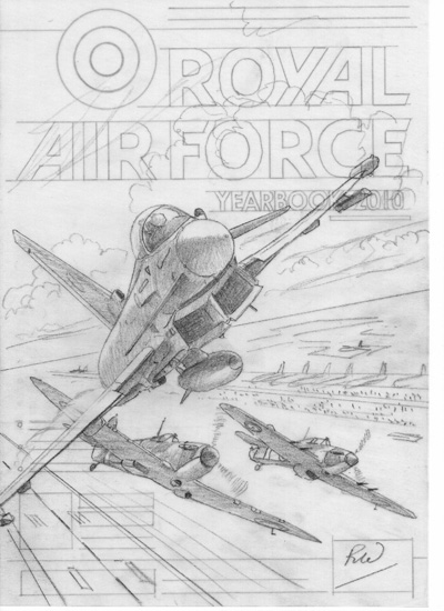 RAF Yearbook Drawing 1