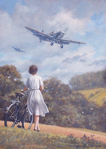 Spitfire Vbs Landing