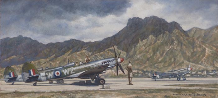 Spitfire 24s at Kai Tak